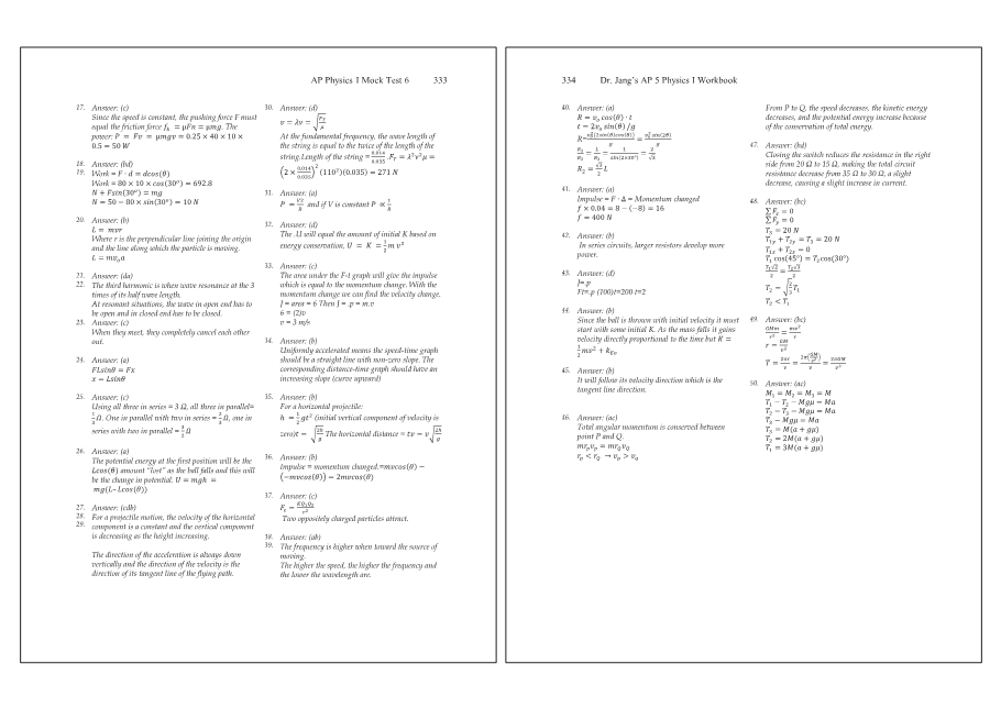 Dr.jang's SAT 800 Math2