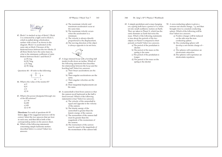 Dr.jang's SAT 800 Math2