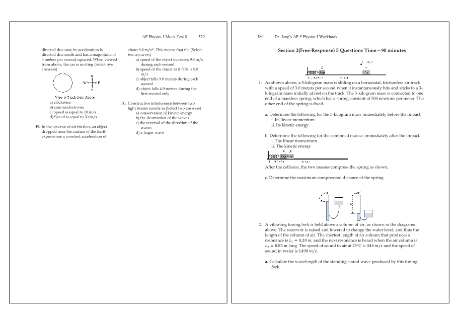 Dr.jang's SAT 800 Math2