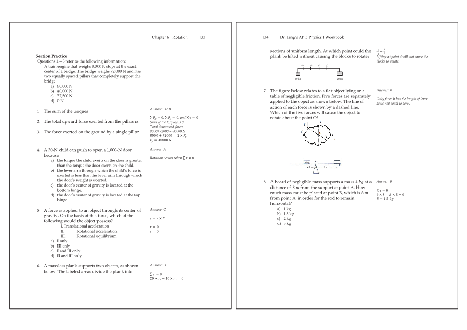Dr.jang's SAT 800 Math2