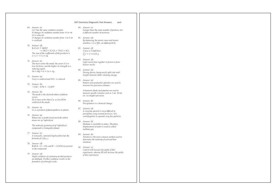 Dr.jang's SAT 800 Chemistry