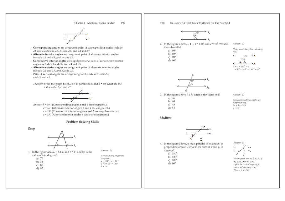 Dr.jang's SAT 800 Math