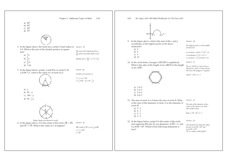Dr.jang's SAT 800 Math