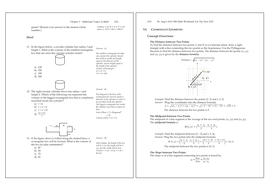 Dr.jang's SAT 800 Math