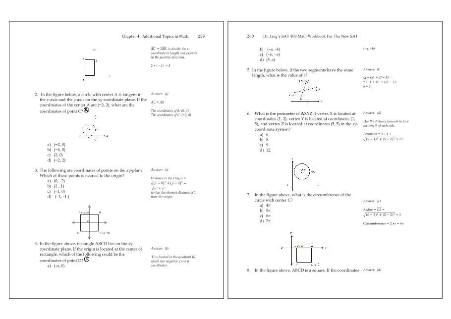 Dr.jang's SAT 800 Math