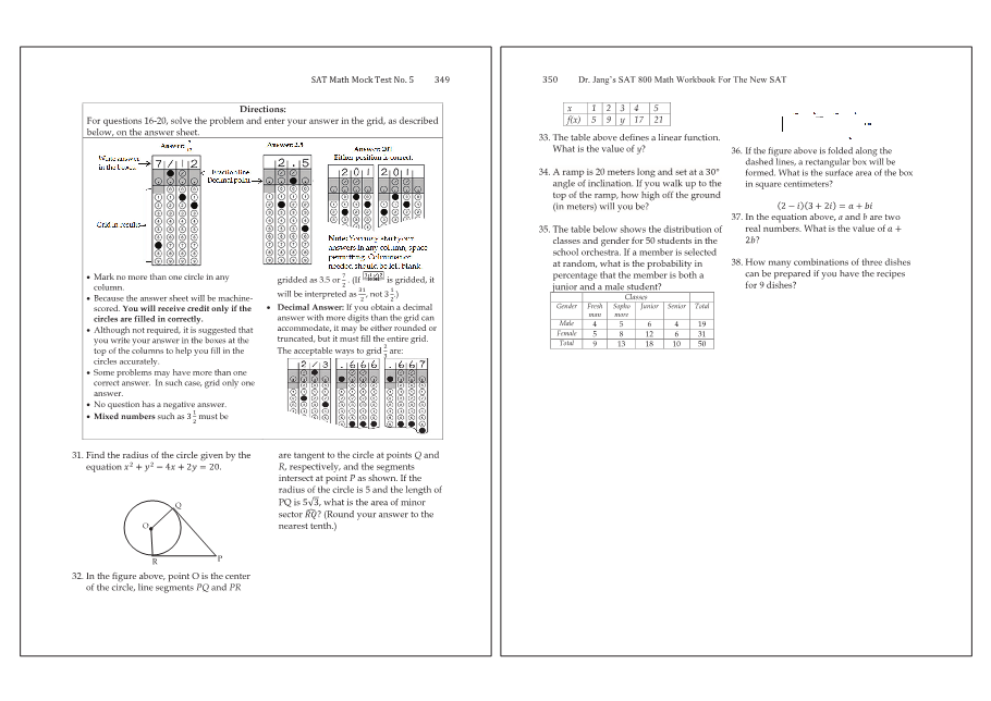 Dr.jang's SAT 800 Math