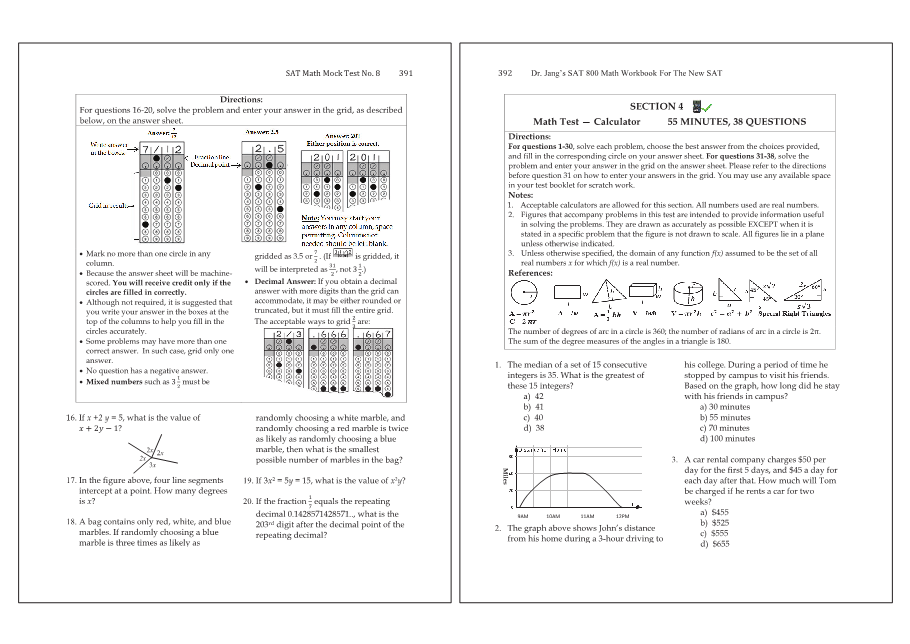 Dr.jang's SAT 800 Math