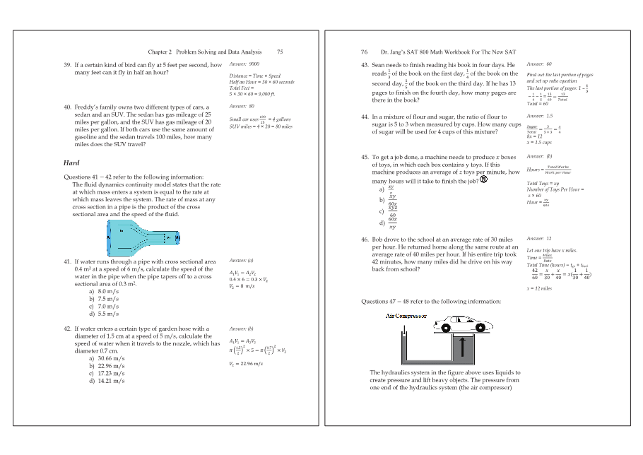 Dr.jang's SAT 800 Math