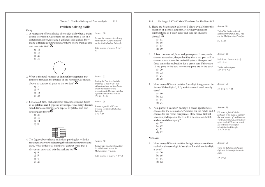 Dr.jang's SAT 800 Math