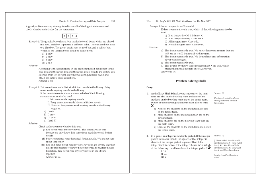Dr.jang's SAT 800 Math