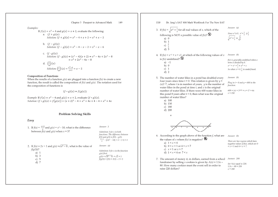 Dr.jang's SAT 800 Math