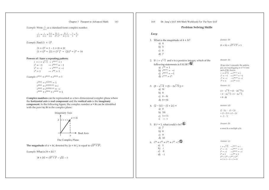 Dr.jang's SAT 800 Math